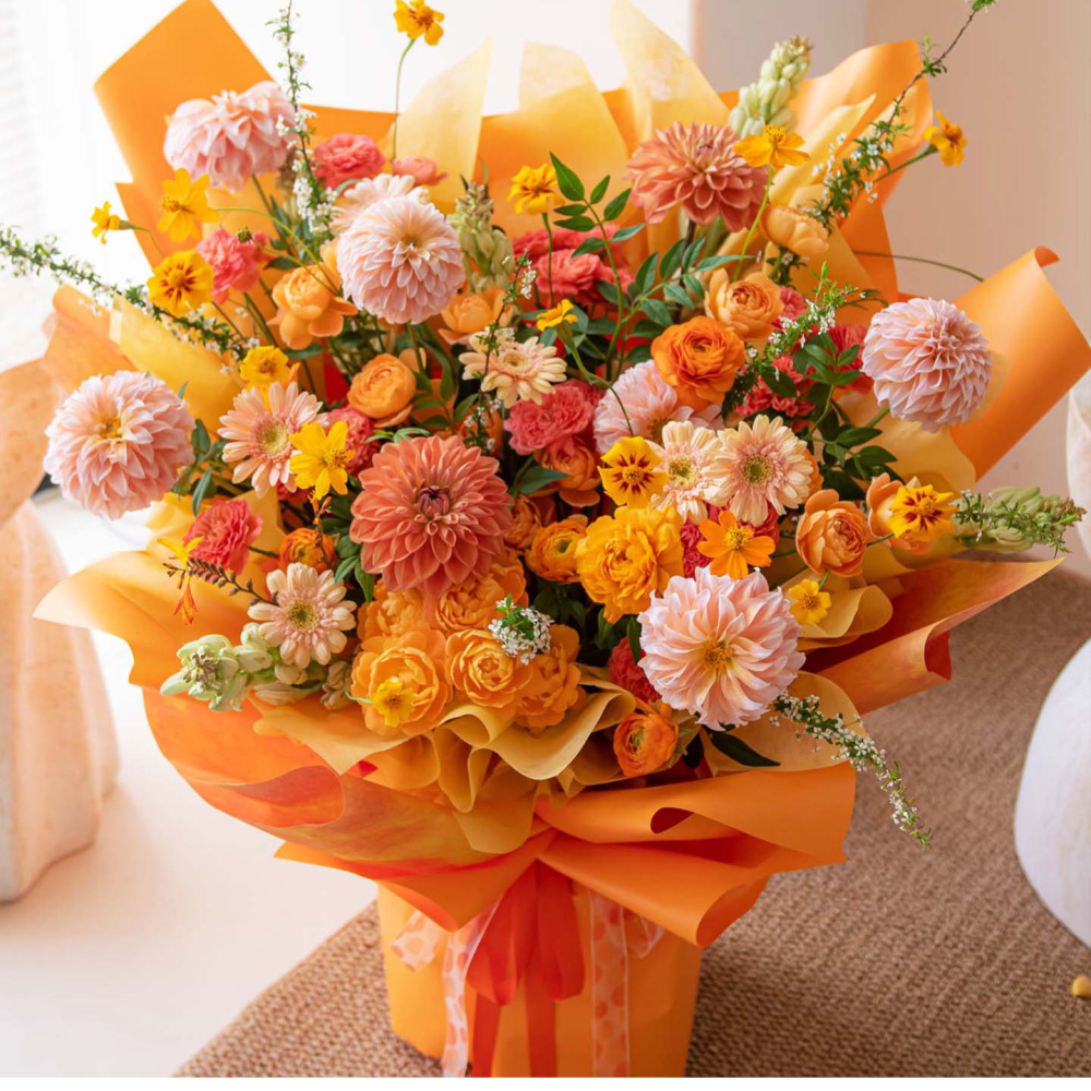 The Florist Supply Shop - Premium Flower Packaging Paper Waterproof Bouquet