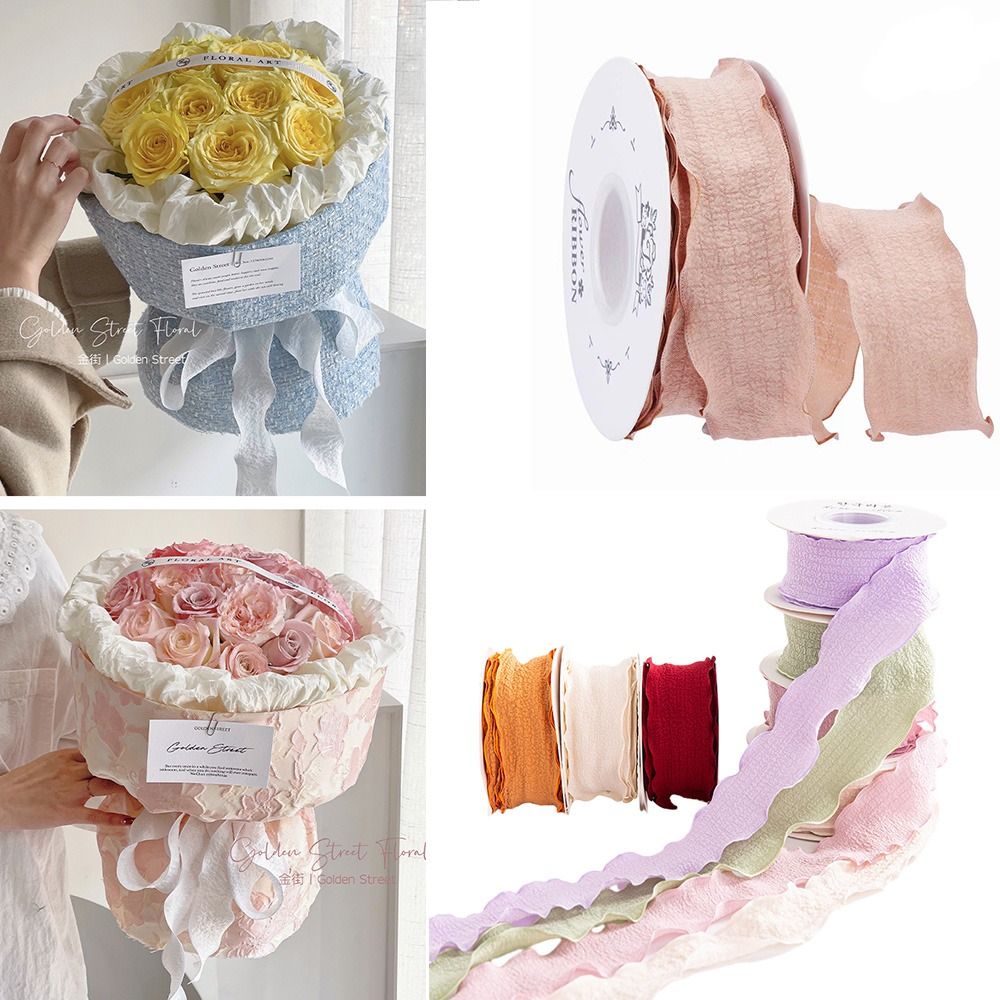Bouquet Sewing Craft Supplies  - Florist Supply Ribbon ulasan dan harga
