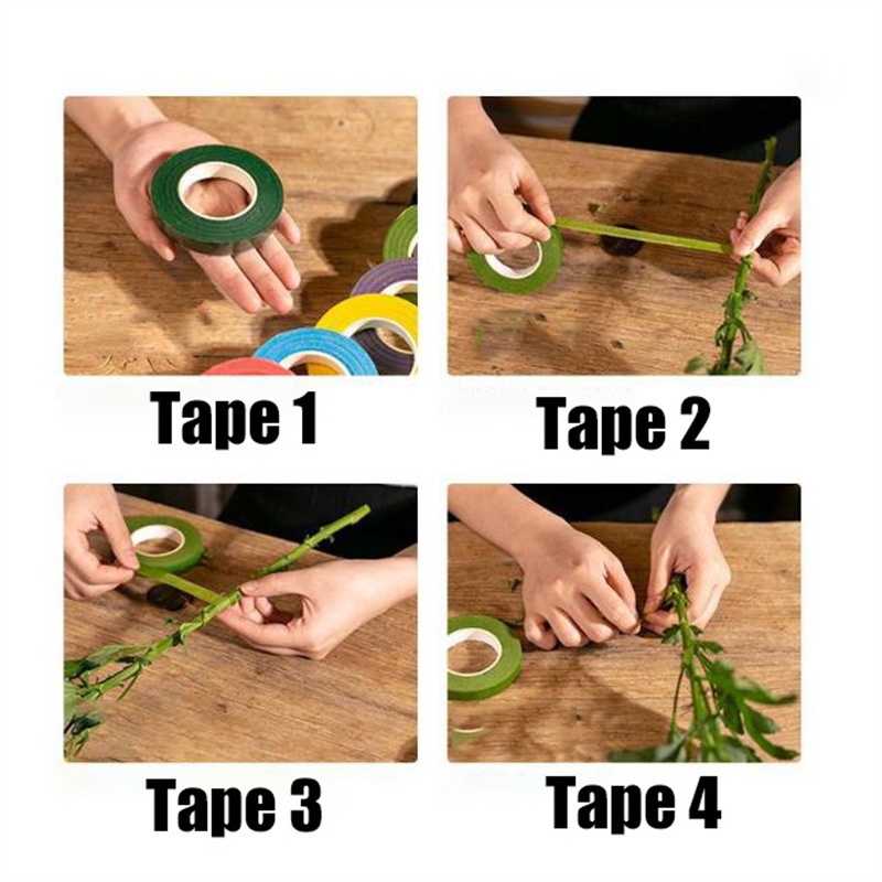 5rolls Bouquet Floral Stem Tap - Florist Supply Ribbon ulasan dan harga