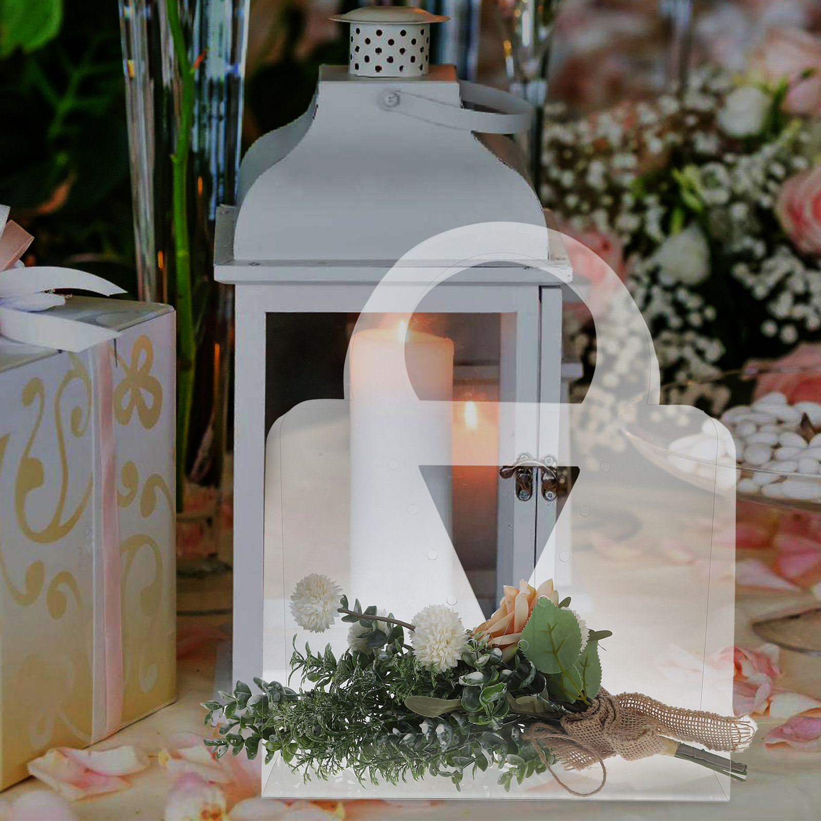 4Pcs Bouquet Gift Bags Transpa - The Florist Supply Shop ulasan dan harga