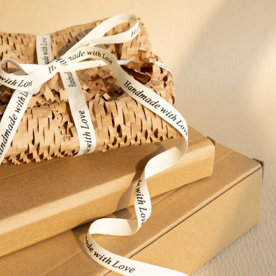 Custom Logo Cotton Ribbon for  - Florist Supply Ribbon ulasan dan harga