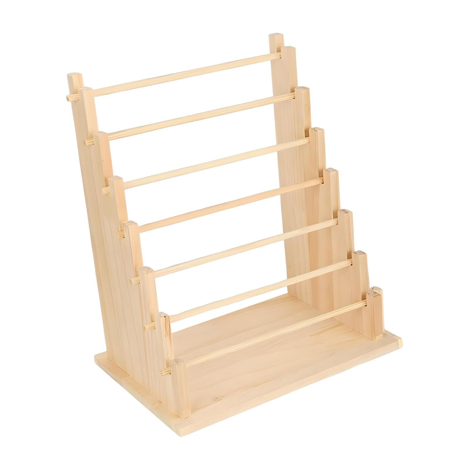 Wooden Ribbon Organizer Rack B - The Florist Supply Shop ulasan dan harga
