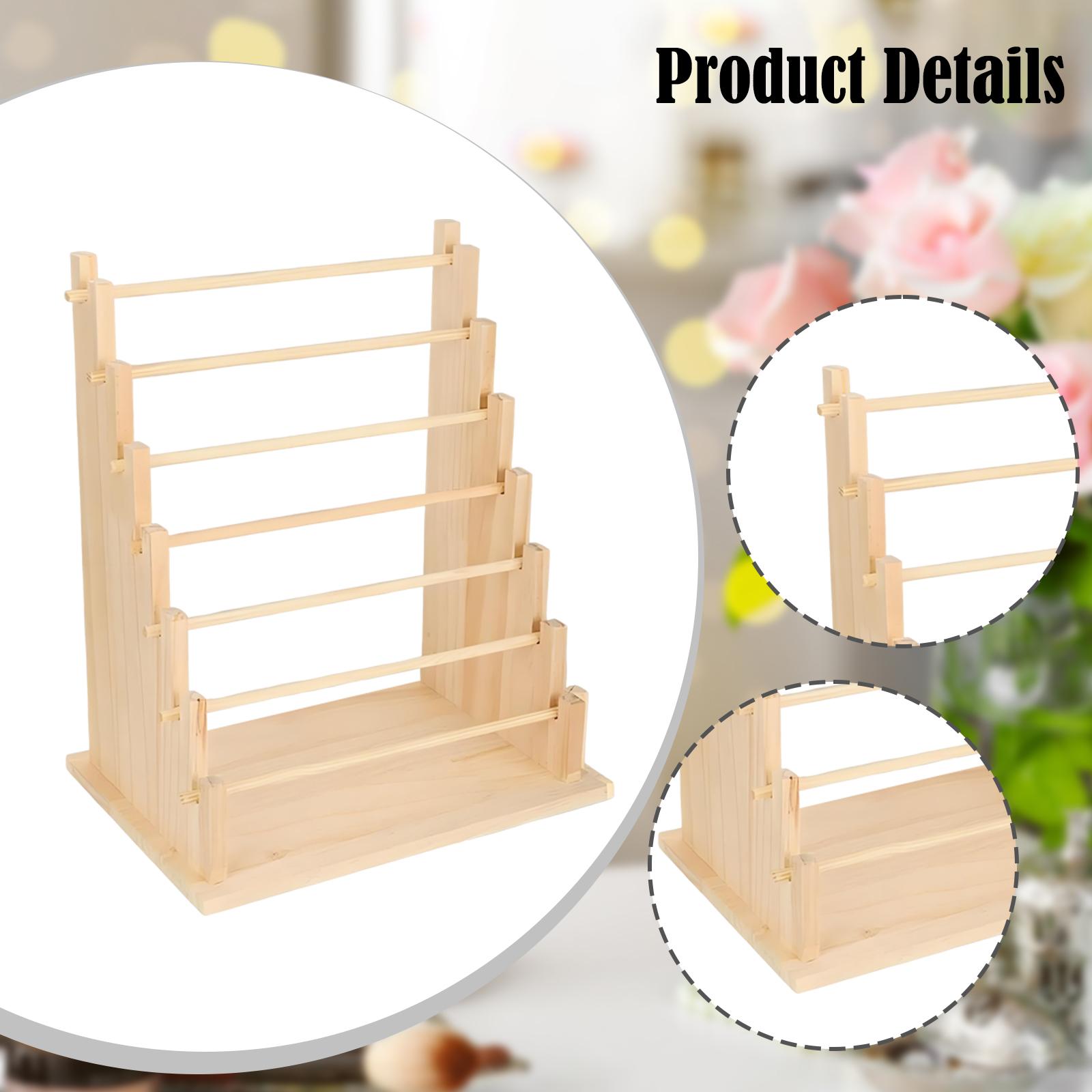 Wooden Ribbon Organizer Rack B - The Florist Supply Shop ulasan dan harga